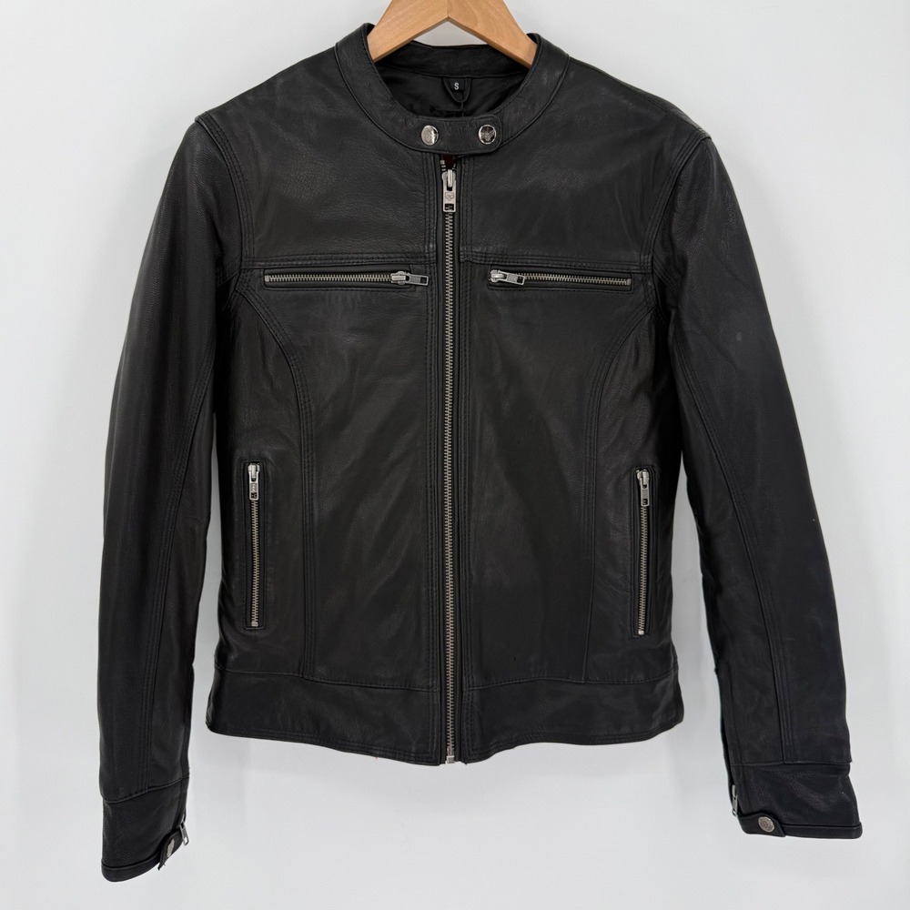 NWT Milwaukee Leather Women's Scooter Jacket Zip-Out Liner Black Small